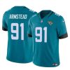 Men's Jacksonville Jaguars #91 Arik Armstead Teal 2024 F.U.S.E Vapor Untouchable Limited Football Stitched Jersey