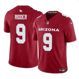 Men's Arizona Cardinals #9 Desmond Ridder Red 2024 F.U.S.E. Vapor Untouchable Limited Football Stitched Jersey