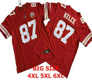 Men's Kansas City Chiefs #87 Travis Kelce Red FUSE Limited Vapor Stitched Jersey