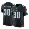 Men's Philadelphia Eagles #30 Quinyon Mitchell Black 2024 Draft F.U.S.E Vapor Untouchable Limited Football Stitched Jersey