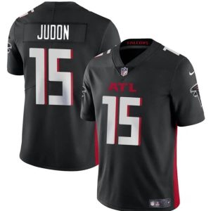 Men's Atlanta Falcons #15 Matthew Judon Black Vapor Untouchable Limited Football Stitched Jersey