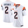 Men's Denver Broncos #2 Pat Surtain II White 2024 F.U.S.E. Wit 1-Star C Patch Vapor Limited Football Stitched Jersey
