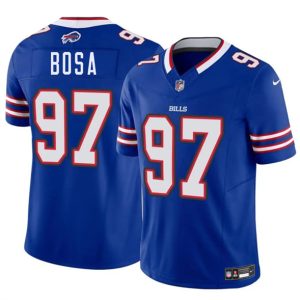 Men's Buffalo Bills #97 Joey Bosa Blue 2025 F.U.S.E. Vapor Untouchable Limited Football Stitched Jersey