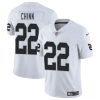 Men's Las Vegas Raiders #22 Jeremy Chinn White 2025 Vapor Football Stitched Jersey