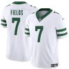 Men's New York Jets #7 Justin Fields White 2025 F.U.S.E. Vapor Untouchable Limited Football Stitched Jersey