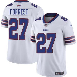 Men's Buffalo Bills #27 Darrick Forrest White 2025 Vapor Untouchable Limited Football Stitched Jersey