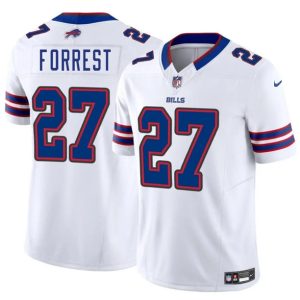 Men's Buffalo Bills #27 Darrick Forrest White 2025 F.U.S.E. Vapor Untouchable Limited Football Stitched Jersey