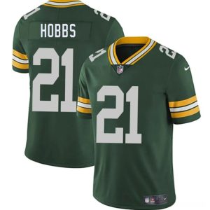 Men's Green Bay Packers #21 Nate Hobbs Green 2025 Vapor Untouchable Limited Football Stitched Jersey