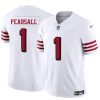 Men's San Francisco 49ers #1 Ricky Pearsall New White 2025 F.U.S.E.  Jersey