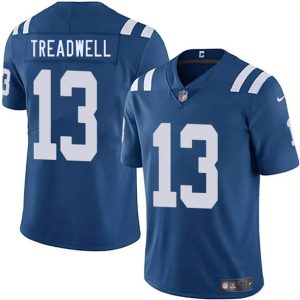 Men's Indianapolis Colts #13 Laquon Treadwell Blue 2025 Jersey