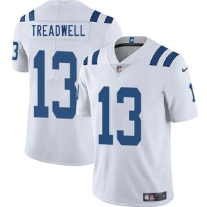 Men's Indianapolis Colts #13 Laquon Treadwell White 2025 Jersey