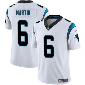 Men's Carolina Panthers #6 Sam Martin White 2025 Jersey