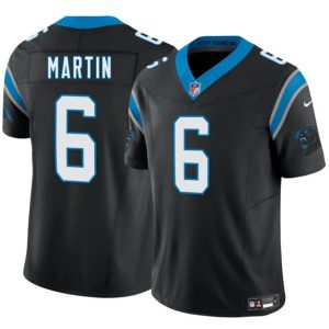 Men's Carolina Panthers #6 Sam Martin Black 2025 F.U.S.E. Jersey