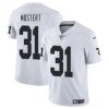Men's Las Vegas Raiders #31 Raheem Mostert White 2025 Jersey