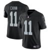 Men's Las Vegas Raiders #11 Jeremy Chinn Black 2025 Jersey