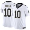 Men's New Orleans Saints #10 Brandin Cooks White 2025 F.U.S.E Jersey