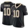 Men's New Orleans Saints #10 Brandin Cooks Black F.U.S.E Jersey