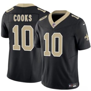 Men's New Orleans Saints #10 Brandin Cooks Black F.U.S.E Jersey
