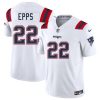 Men's New England Patriots #22 Marcus Epps White 2025 F.U.S.E. Jersey