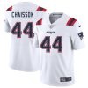 Men's New England Patriots #44 K'Lavon Chaisson White 2025 Jersey