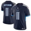 Men's Tennessee Titans #11 Van Jefferson Navy 2025 Vapor Untouchable Football Stitched Jersey