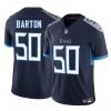 Men's Tennessee Titans #50 Cody Barton Navy 2025 F.U.S.E. Jersey