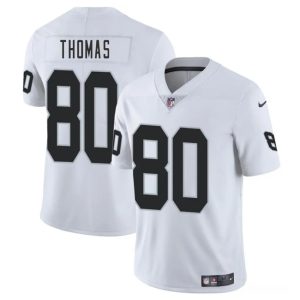 Men's Las Vegas Raiders #80 Ian Thomas White 2025 Jersey