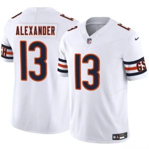 Men's Chicago Bears #13 Maurice Alexander White 2025 F.U.S.E.  Jersey