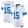 Men's Detroit Lions #15 Grant Stuard White 2025 F.U.S.E. Jersey