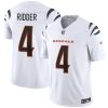 Men's Cincinnati Bengals #4 Desmond Ridder White 2025 F.U.S.E.  Jersey
