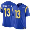 Men's Los Angeles Rams #13 Stetson Bennett IV Blue 2024 F.U.S.E. Vapor Untouchable Football Stitched Jersey