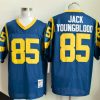 Men's Los Angeles Rams #85 Jack Youngblood Royal Throwback Football Stitched Jersey