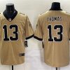 Men's New Orleans Saints #13 Michael Thomas Gold Alternate Jersey