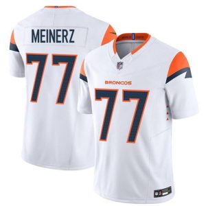 Men's Denver Broncos #77 Quinn Meinerz White F.U.S.E. Jersey