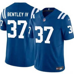 Men's Indianapolis Colts #37 Ulysses Bentley IV Blue 2025 F.U.S.E. Jersey