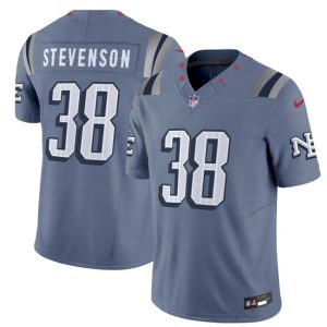 Men's New England Patriots #38 Rhamondre Stevenson 2025 F.U.S.E. ?Rivalries? Jersey